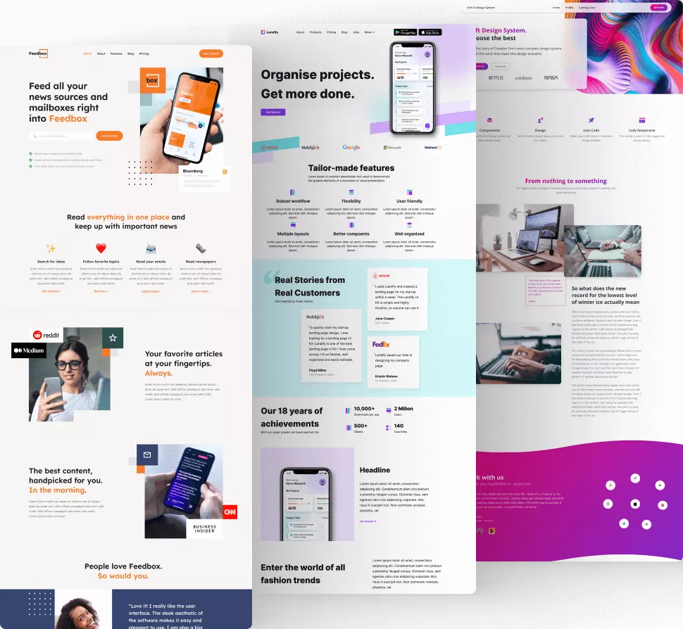 From figma to responsive prototype templates